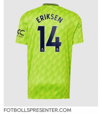 Manchester United Christian Eriksen #14 Tredje Matchtröja 2022-23 Kortärmad